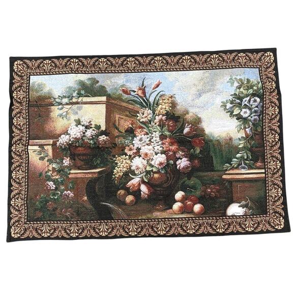 Grecian Urn Tapestry Jacquard Woven Tapestry 54"x38" - Picture 1 of 6